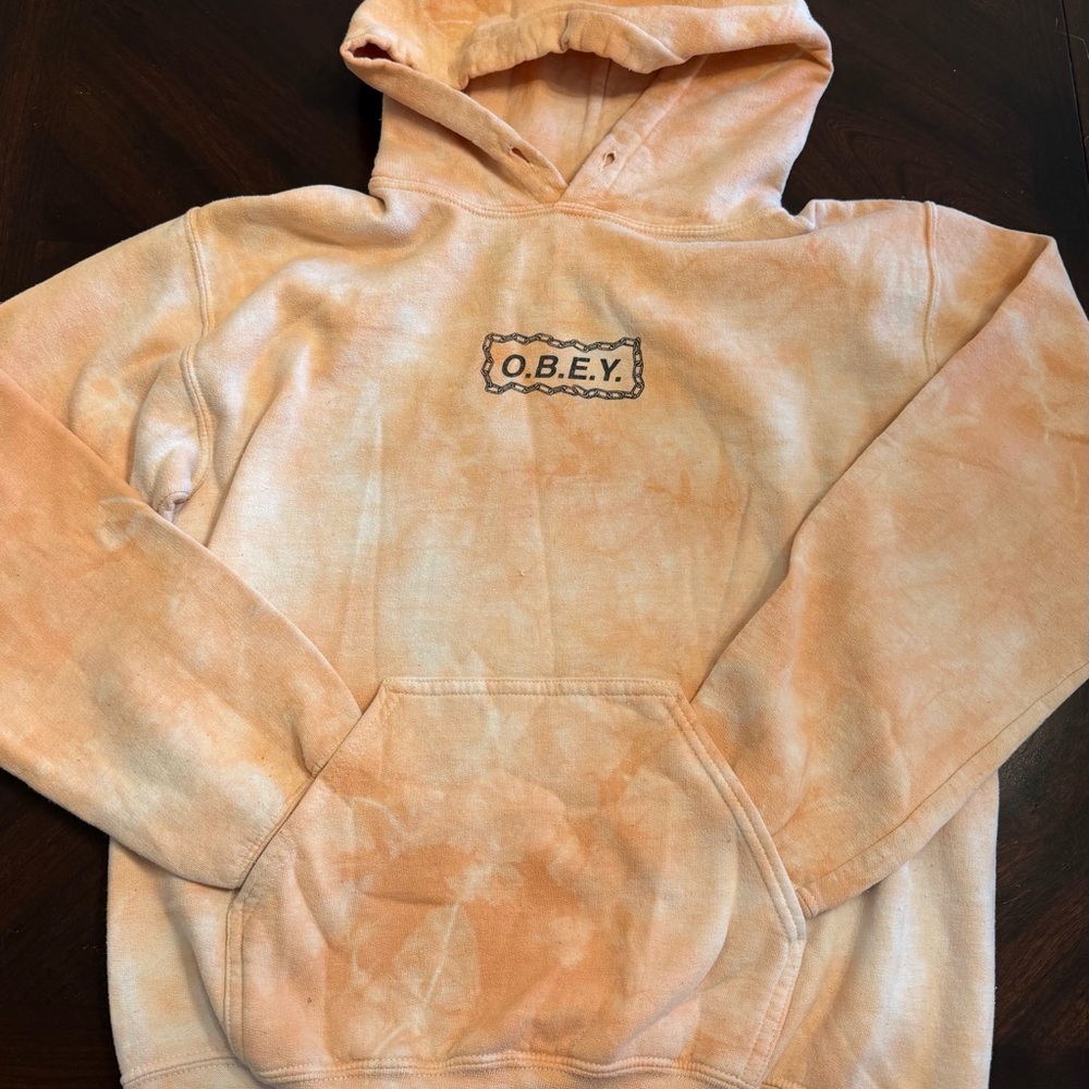 Obey Peach Hoodie